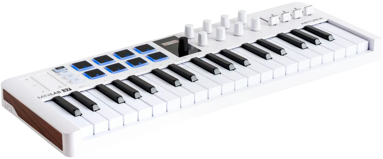 Arturia Minilab 37 Midi Keyboard Hvid