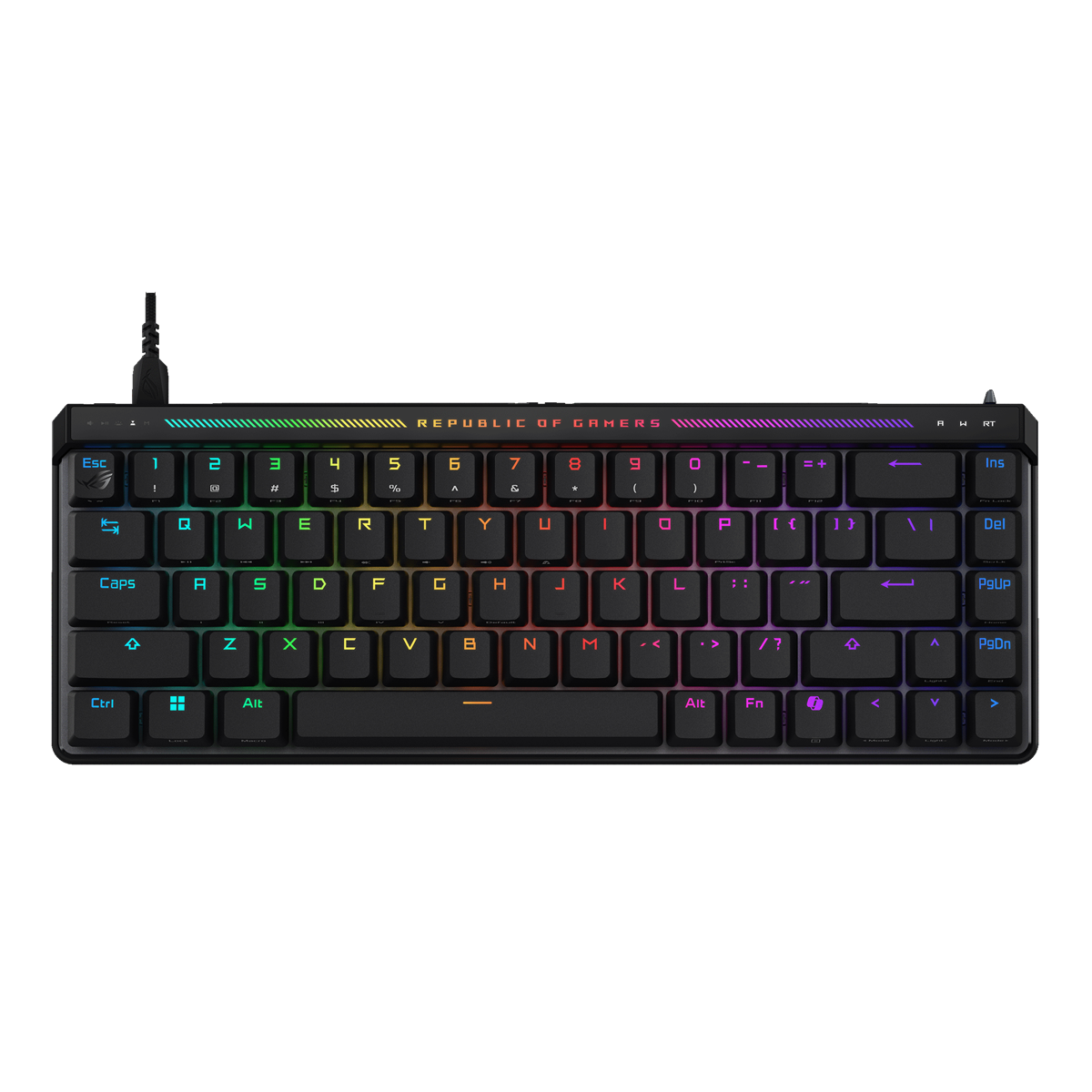 Asus Rog Falchion Ace Hfx  M605  65  Analog Gaming Keyboard With Rog Hfx Magnetic Switches Tastatur Geekd Dk