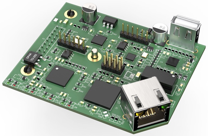 Audac Ani44xt Dante Audio Network Interface   In     Out Xt Version