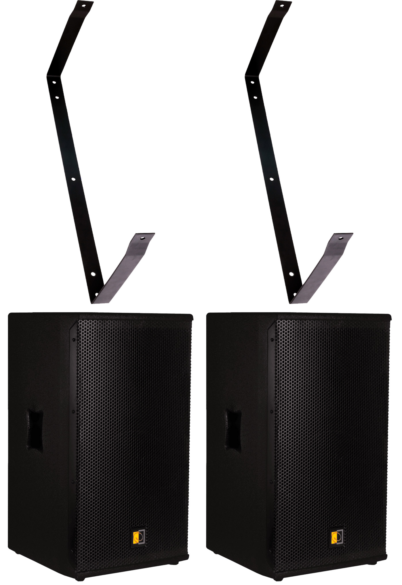 Audac Px112mk2 Passiv Højtaler Sæt Sort    Bøjle Demo Model