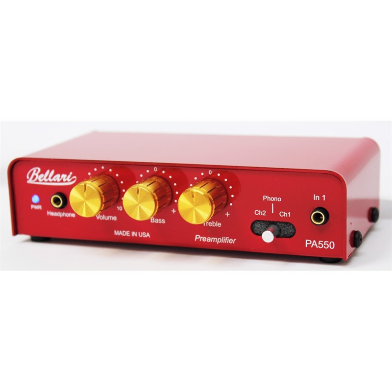 Bellari Pa550   Channel Preamp Three Channel Preamp With Phono