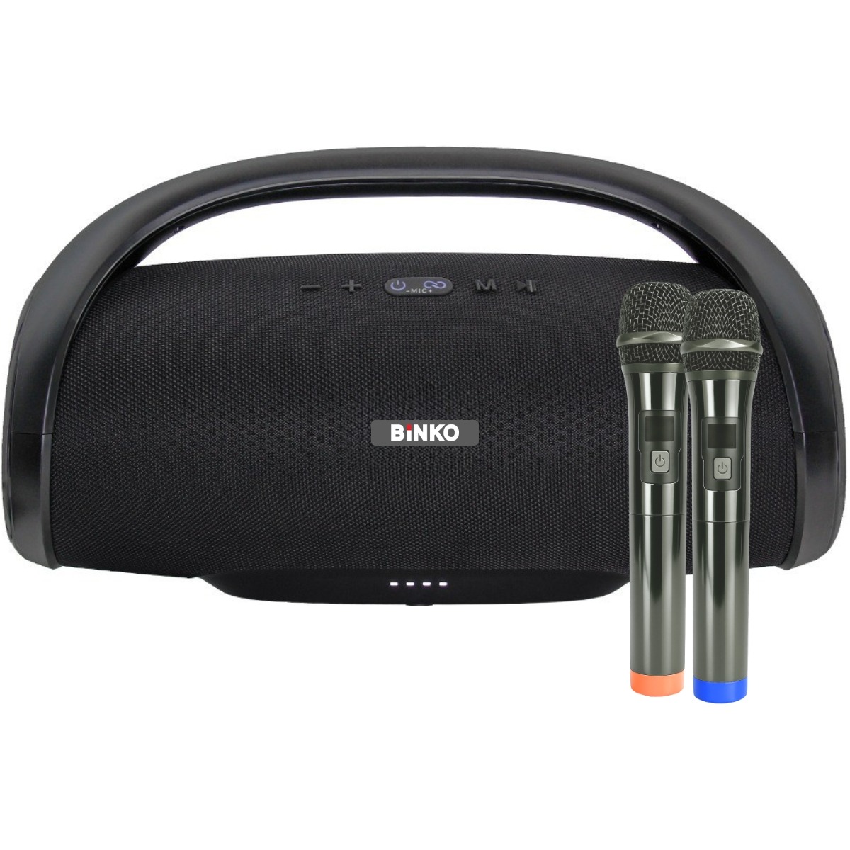 Binko  -66x2 Bluetooth-højttaler        Trådløs Mikrofon