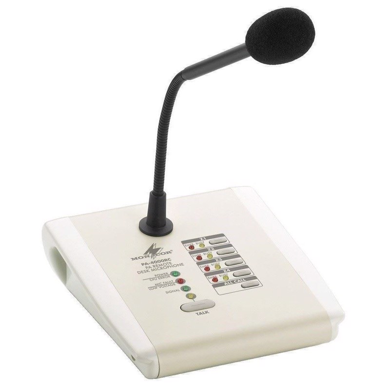 Bordmikrofon   Pa-40120 Pa-4000rc Monacor