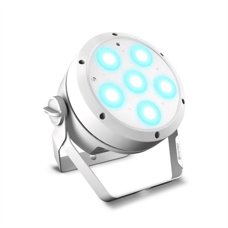 Cameo Root Par   Wh     12   Rgbaw   Uv Par Spotlight