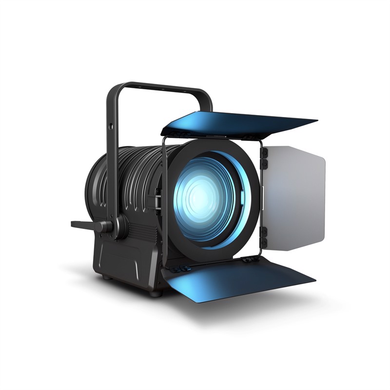 Cameo Ts 200 Fc Theater Spot With Fresnel Lens And 200    -in-  Led In Black Housing