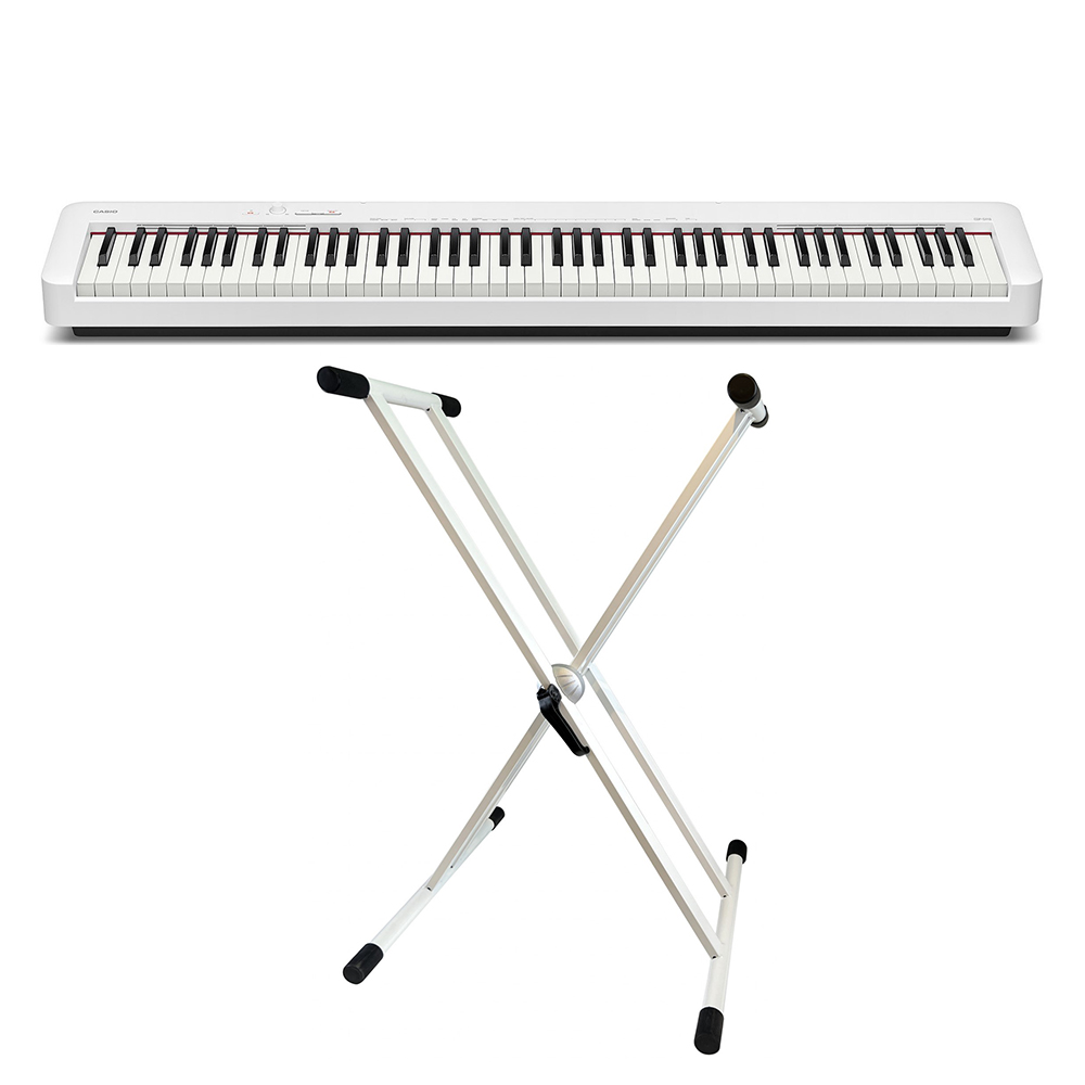 Casio Cdp-s110 Stagepiano Med  -stativ Hvid