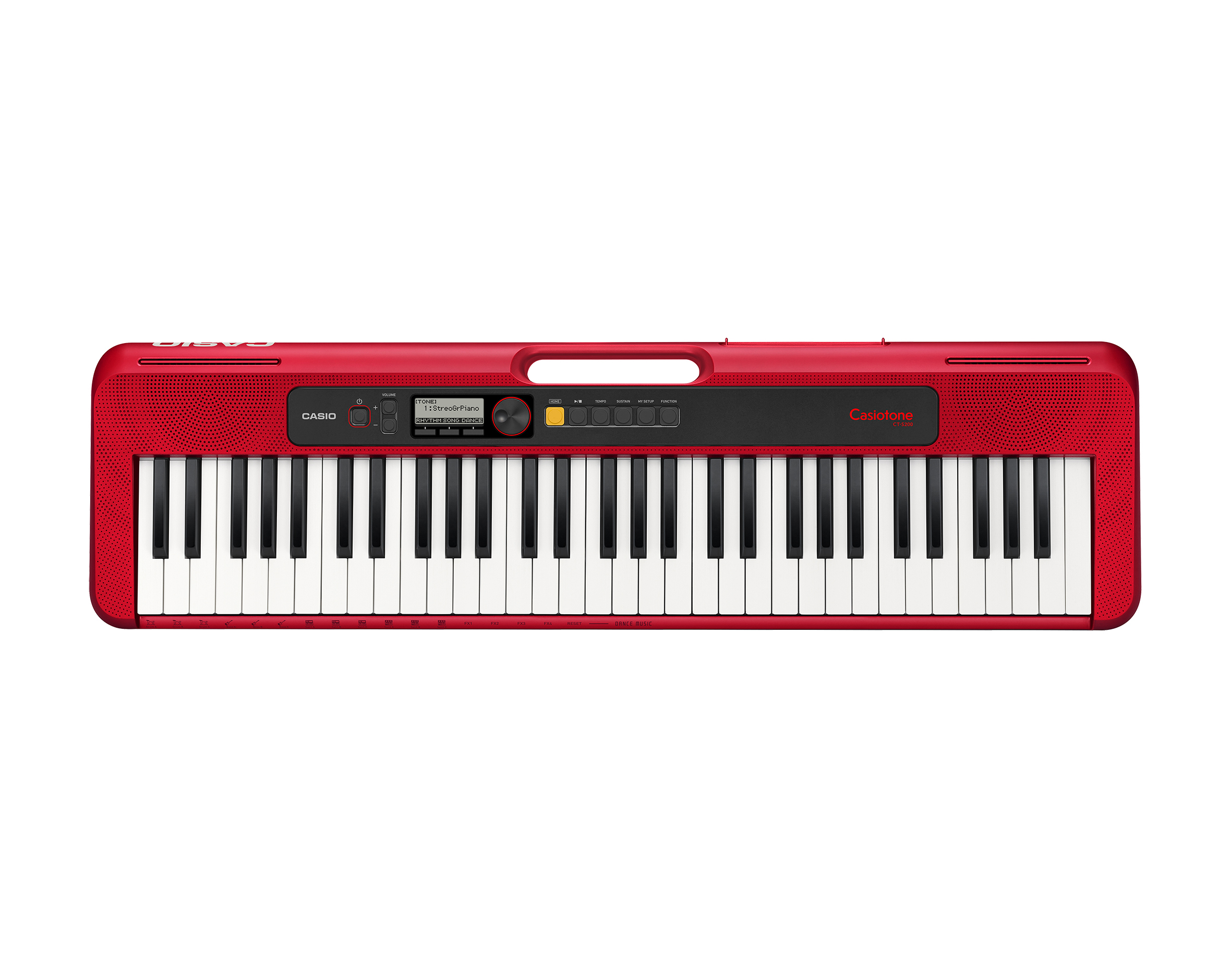 Casio Ct-s200 Keyboard Rød