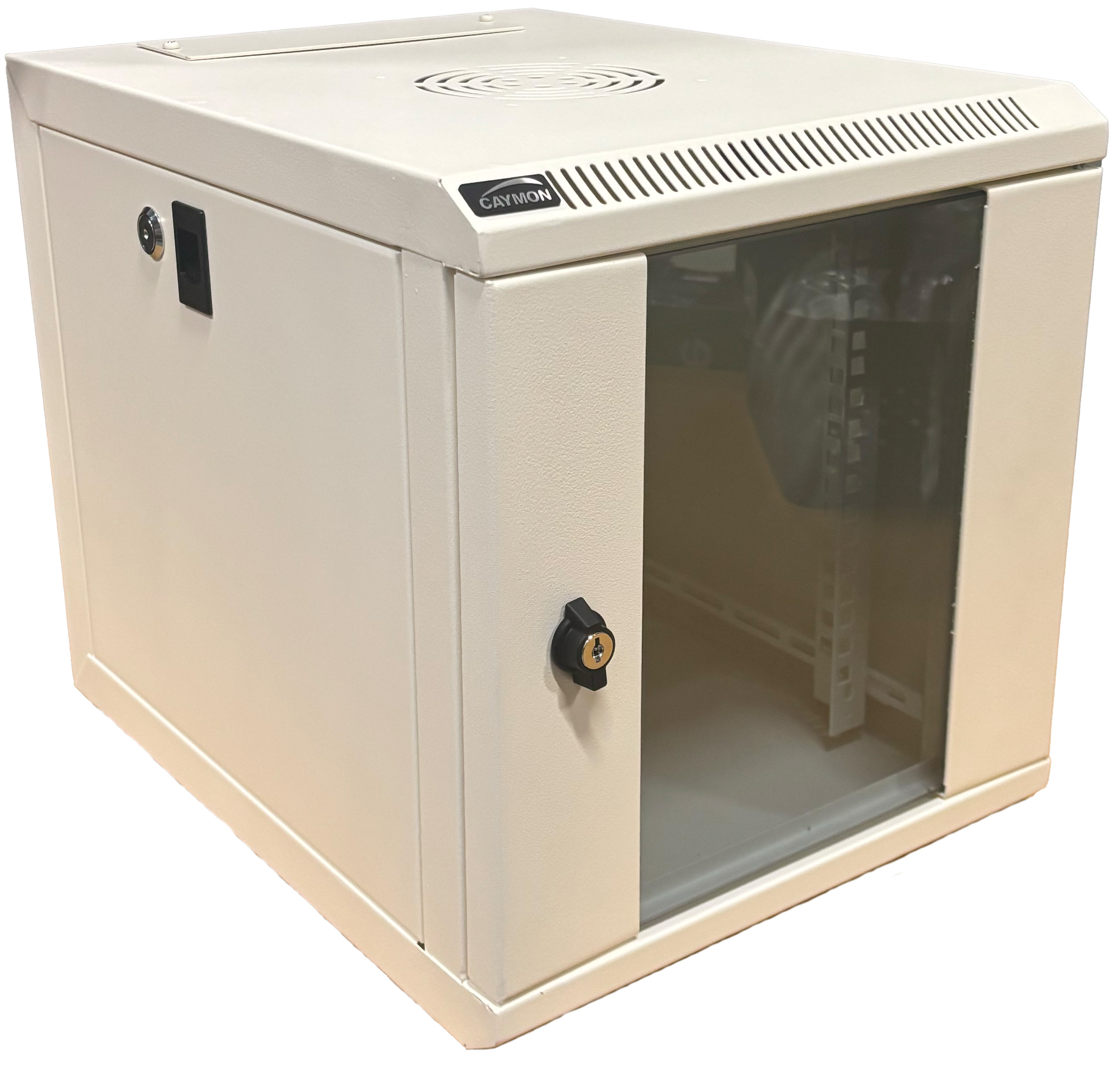 Caymon Npr406     10   Quot  Rackskab Til Væg 6unit D420 Hvid