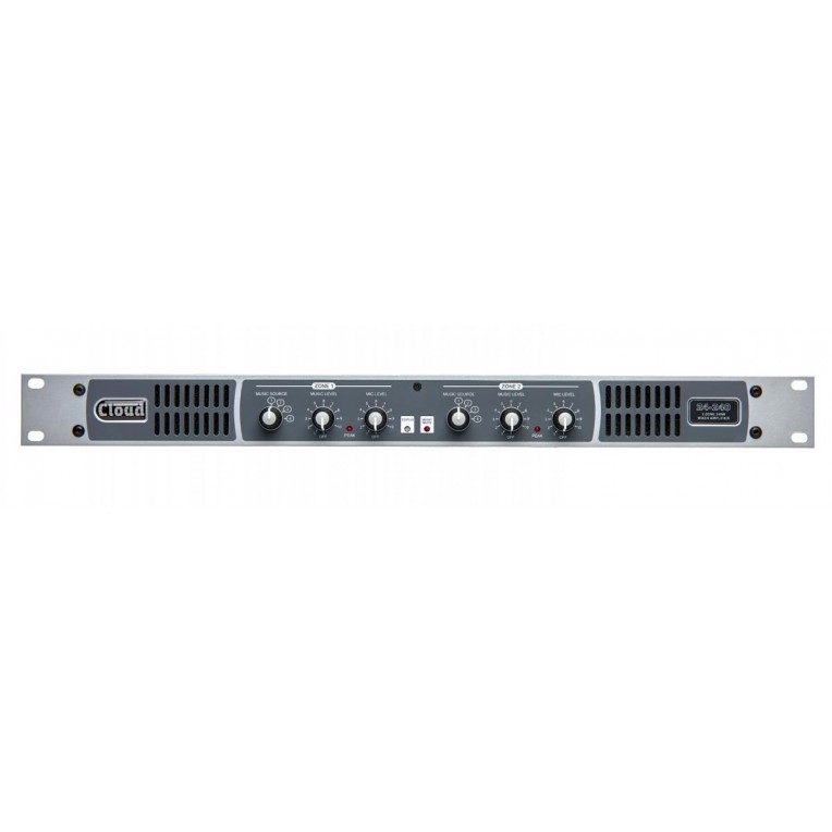 Cloud Zonemixer Og Forstærker 2x240w    Line Og   Mic Input