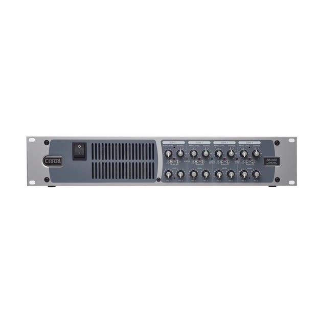 Cloud Zonemixer Og Forstærker 4x120w    Line Og   Mic Input
