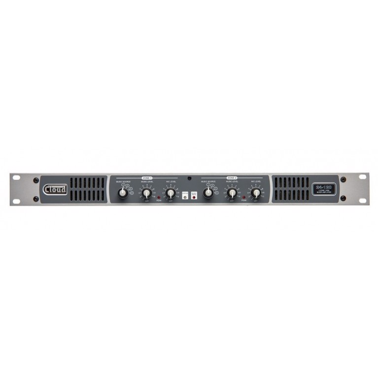 Cloud Zonemixer Og Forstærker 2x120w    Line Og   Mic Input