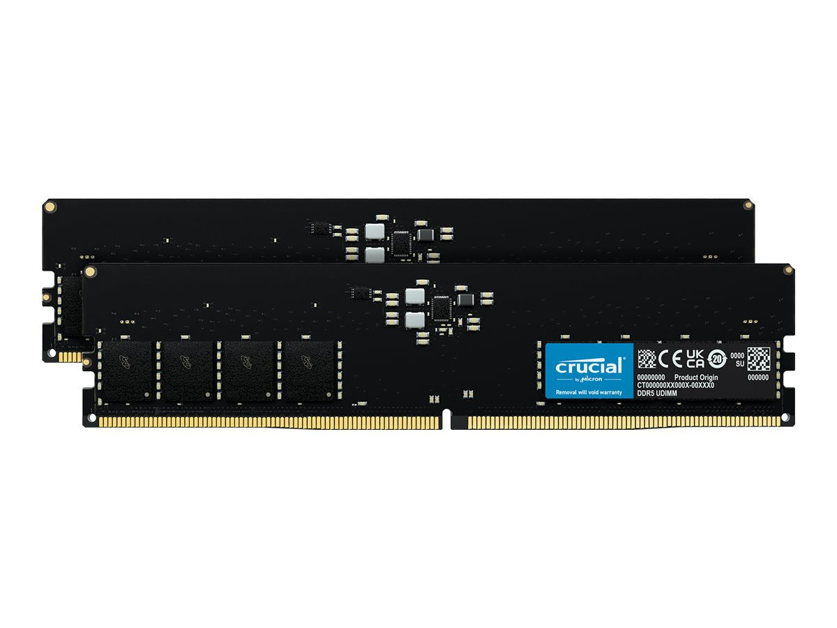Crucial Ddr5 32gb Kit 4800mhz Cl40 Ikke-ecc Ram Geekd Dk