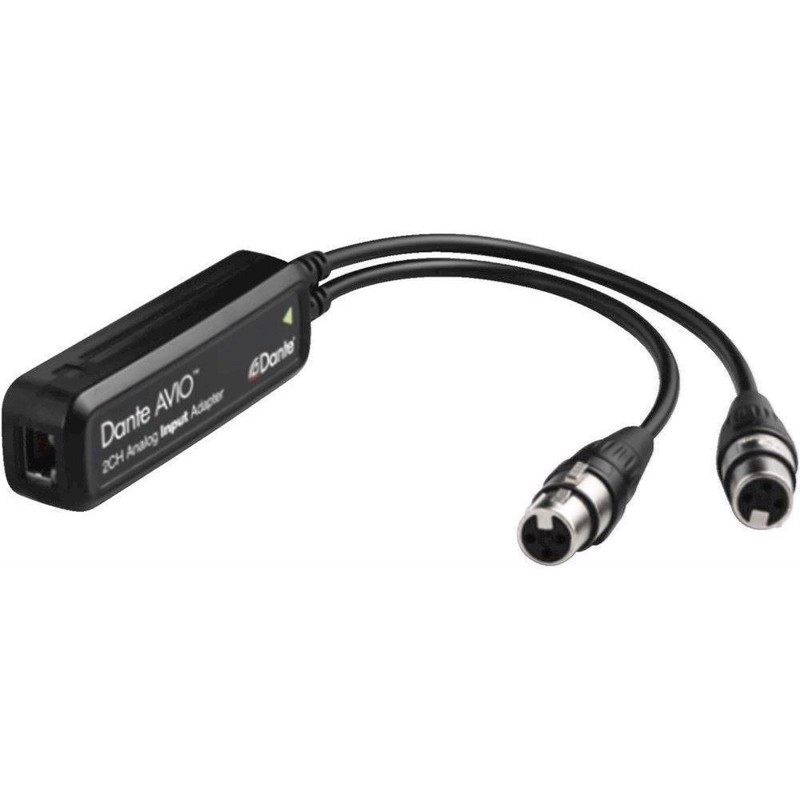 Dante  Avio Analogue Input Adapter   -channel  Adp-dai-2x0