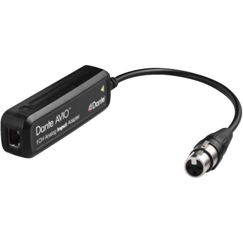 Dante  Avio Analogue Input Adapter   -channel  Adp-dai-1x0