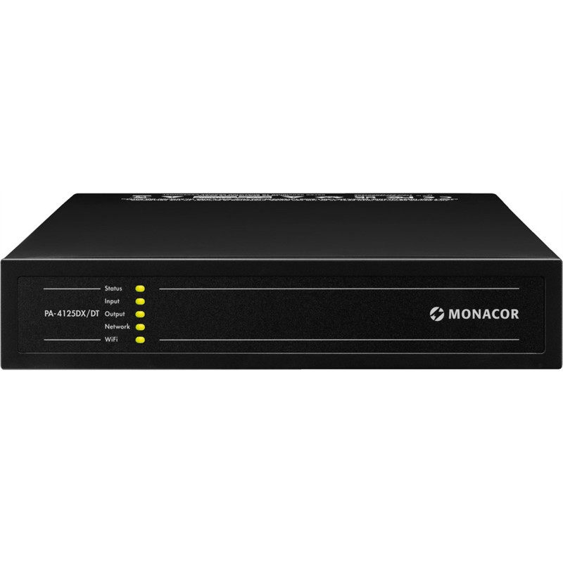 Dante -enabled  -zone Multifunctional Amplifier Pa-4125dx Dt