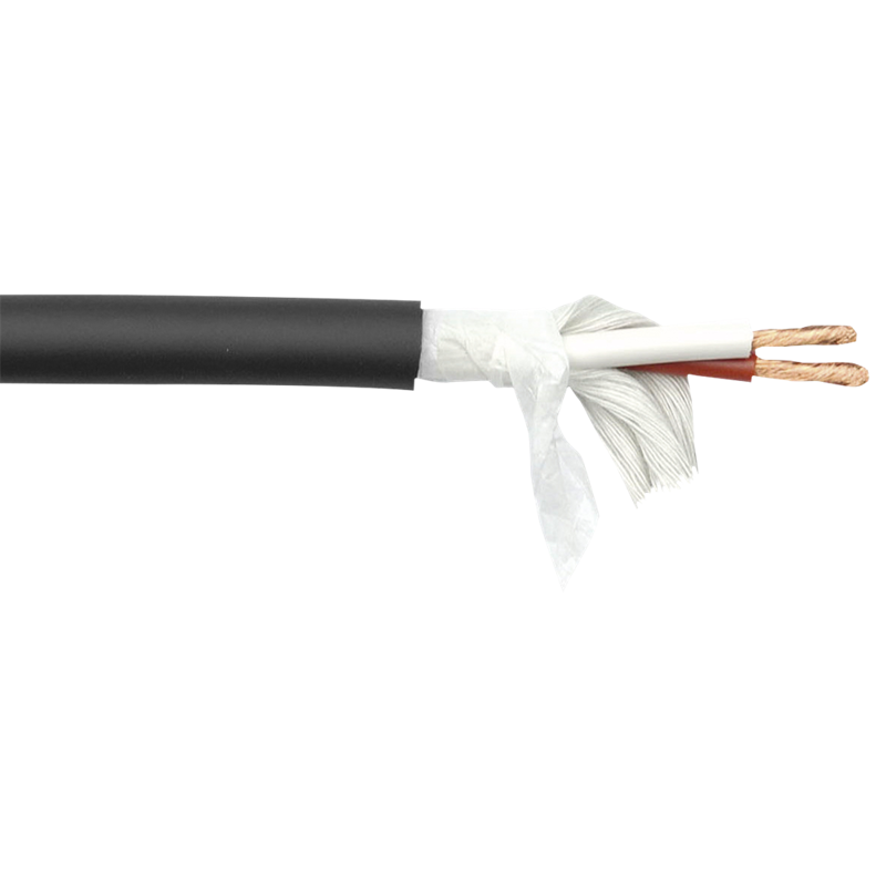 Dap Spk-240 Højttalerkabel 2x   Mm 50   På Rulle Sort Kappe