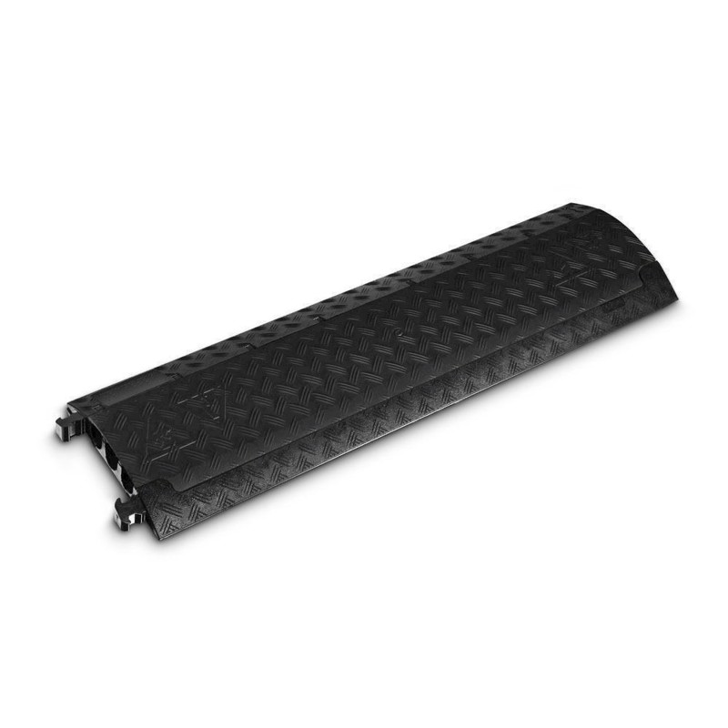 Defender Cable Protector  -channel With Black Cap Mini