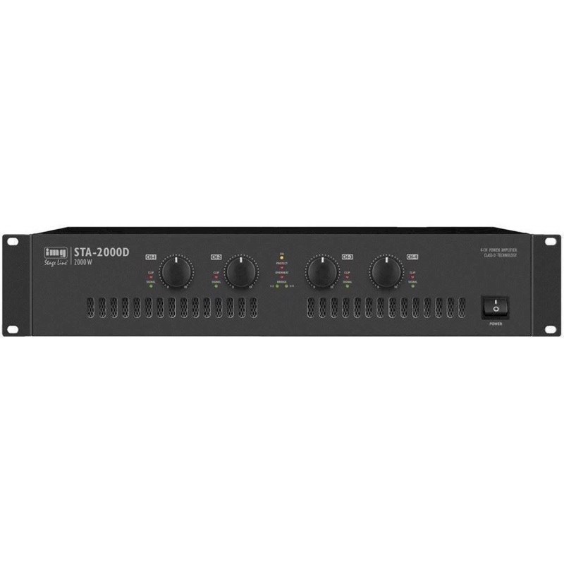 Digital Forstærker 4x500wrms Sta-2000d Img Stage Line