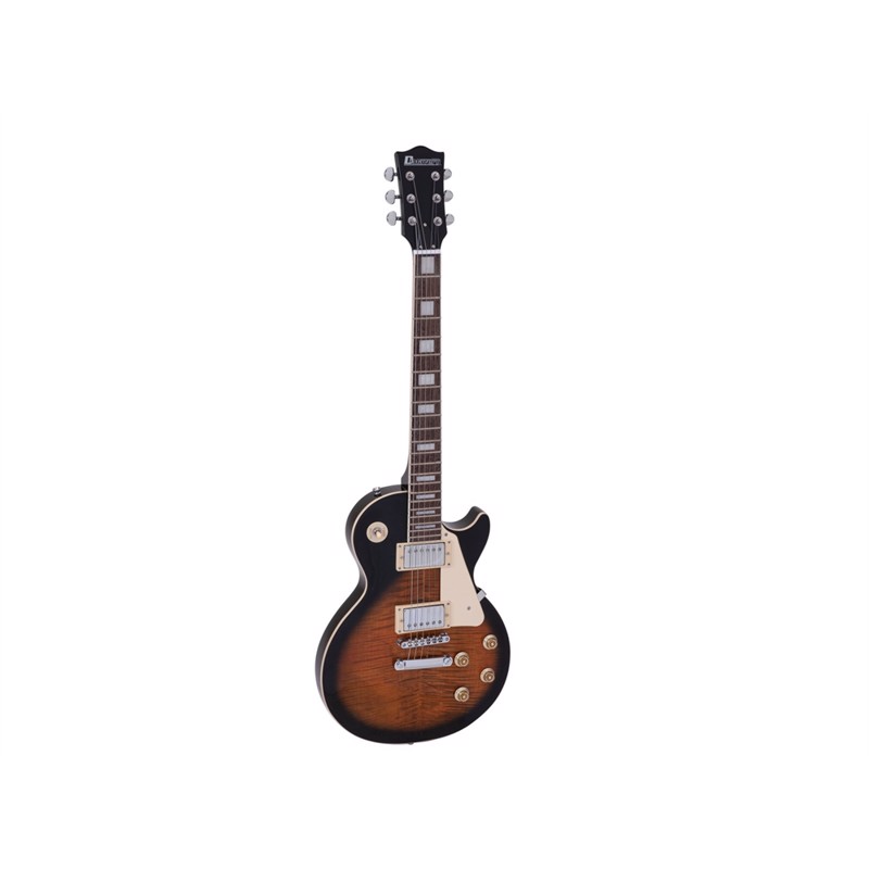 Dimavery Lp-700  -guitar  Flammende Brun