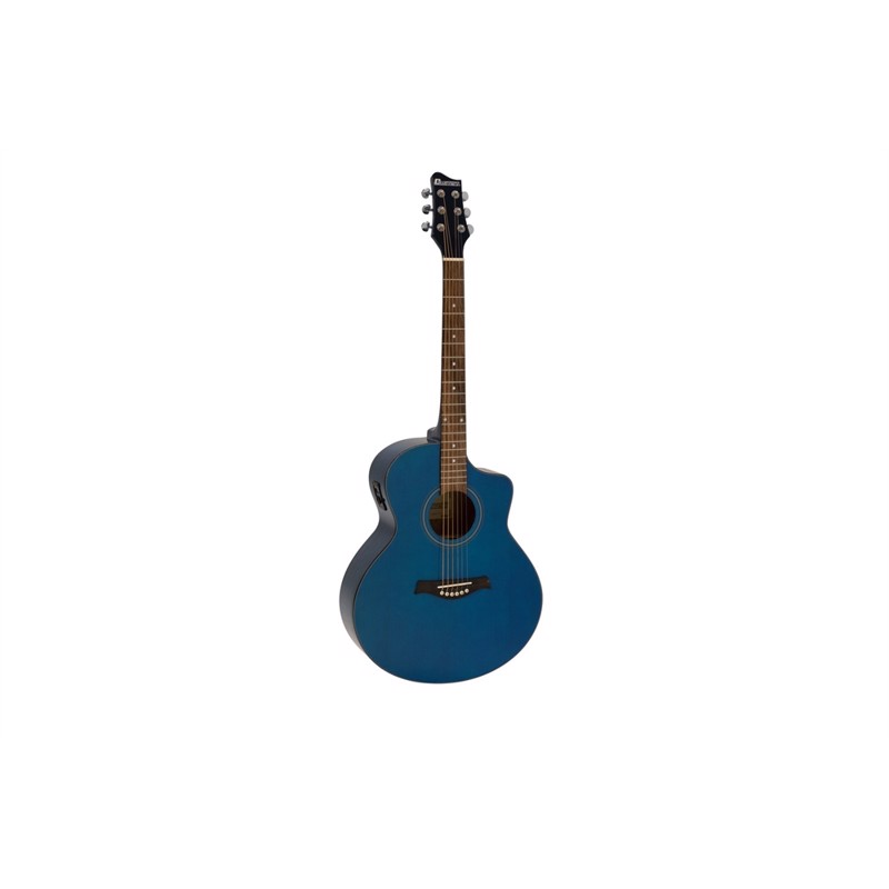 Dimavery Stw-50 Western Guitar Blau