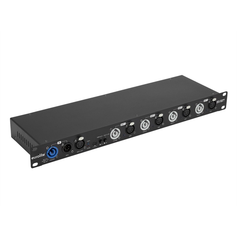 Dmx   Power Splitter      Powercon Out Og        Out    Pol  19 Quot