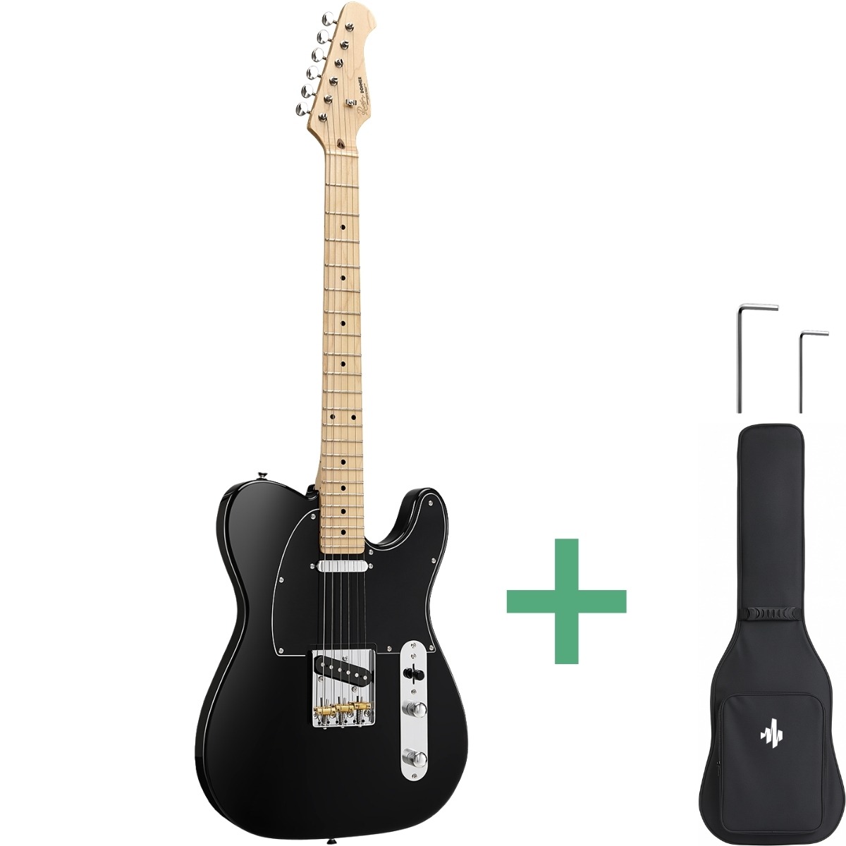Donner Dtl-600 El-guitar Sort