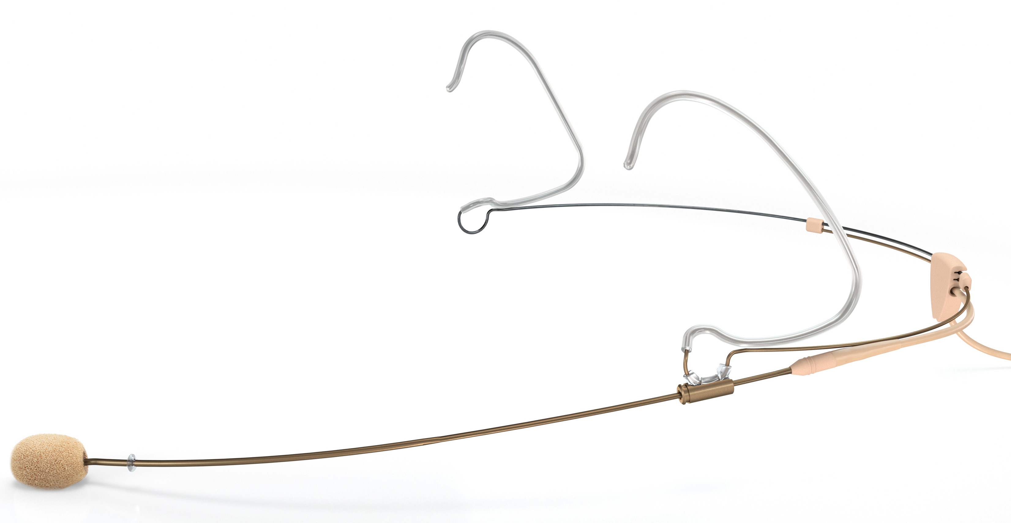 Dpa 4488-dc- -f00 Headset   Hovedbøjle-mikrofon Beige