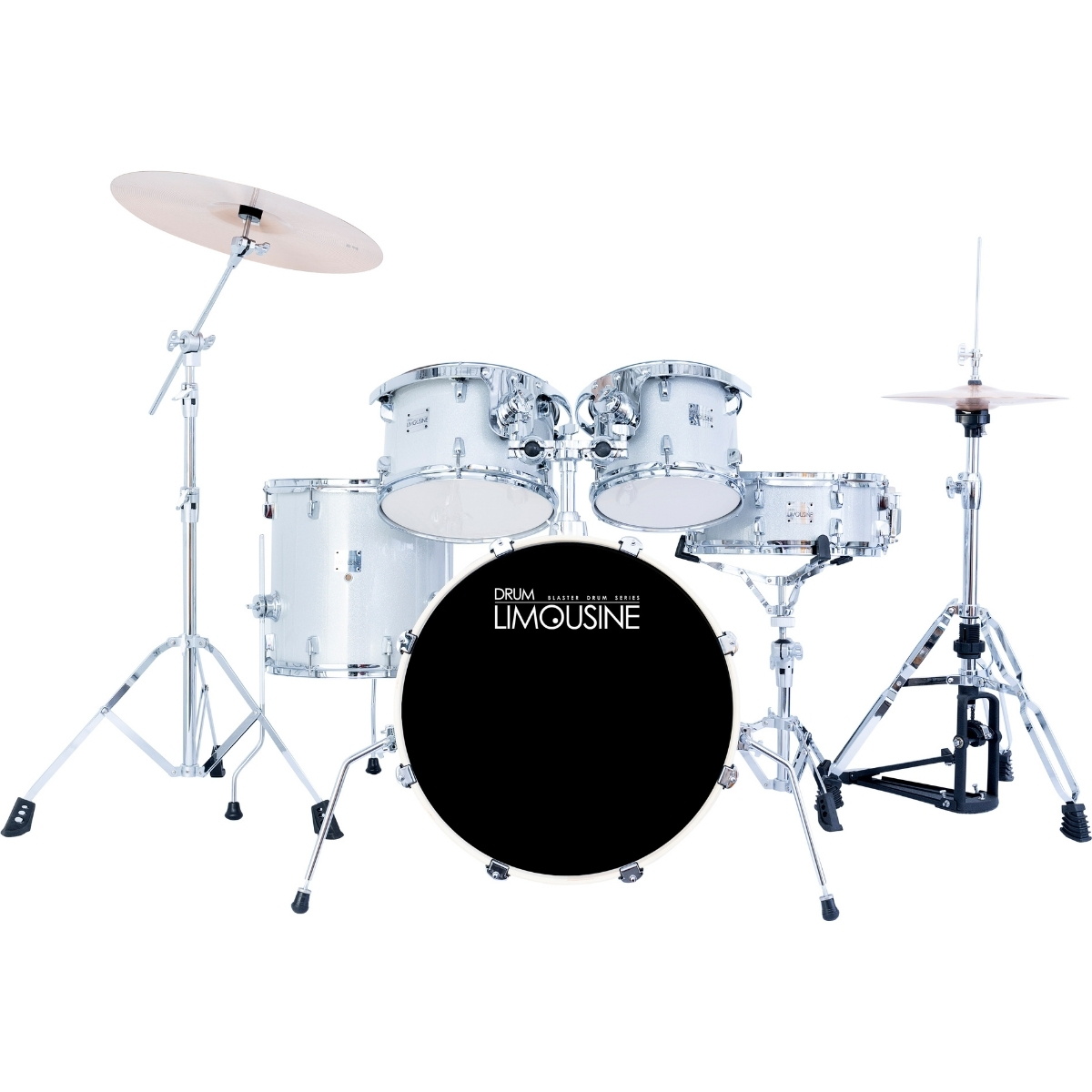Drum Limousine Blaster 20 Sg Trommesæt Silver Glitter