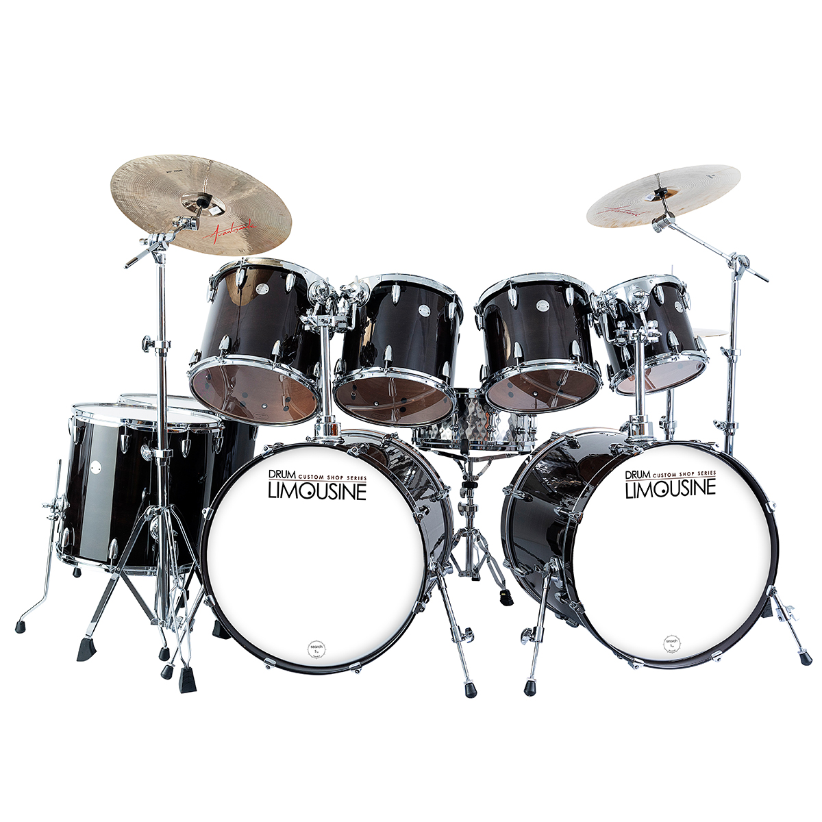 Drum Limousine Custom Shop 222 Bk Trommesæt Sort
