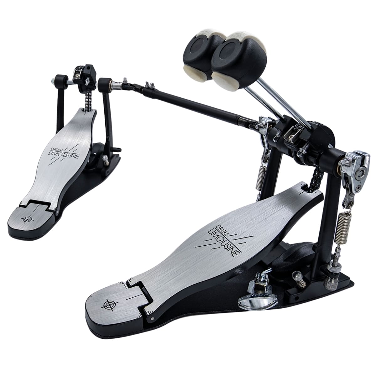 Drum Limousine Dp-707 Dobbelt Stortromme-pedal
