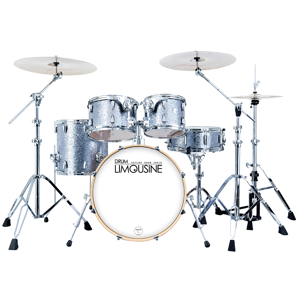 Drum Limousine Skyline 20 Ss Trommesæt Silver Sparkle