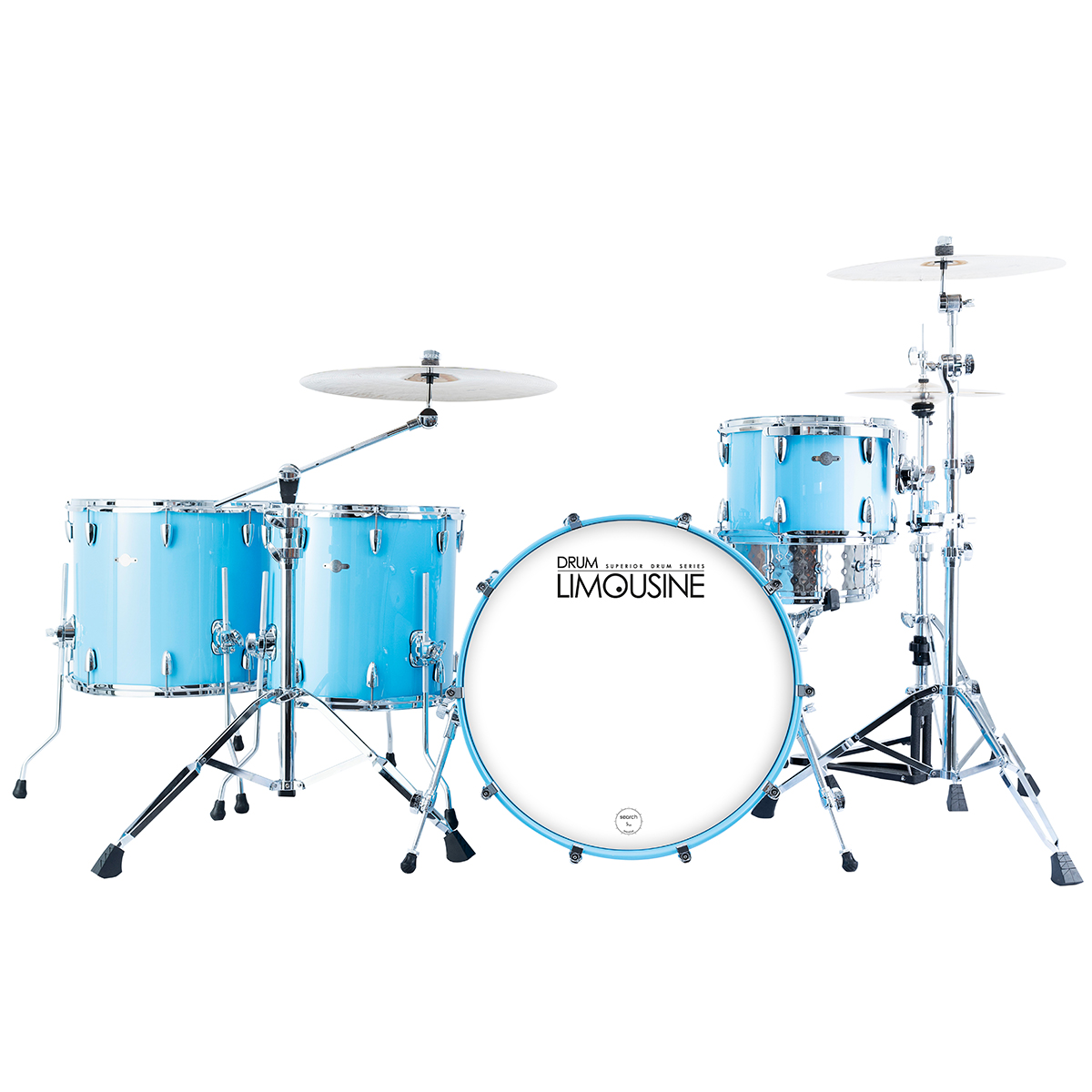 Drum Limousine Superior 24 Lb Trommesæt Lyseblå