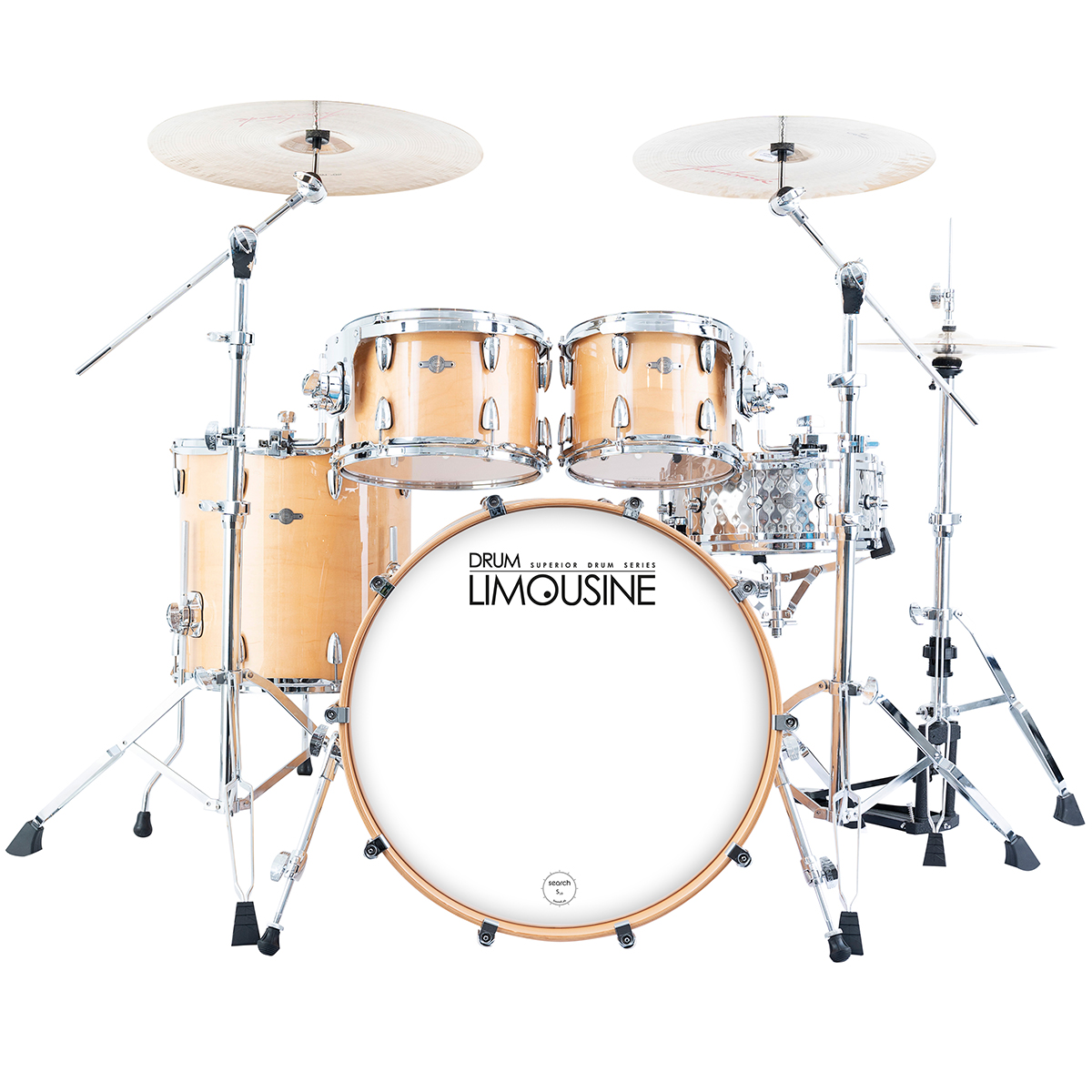 Drum Limousine Superior 22 Na Trommesæt Natural Maple