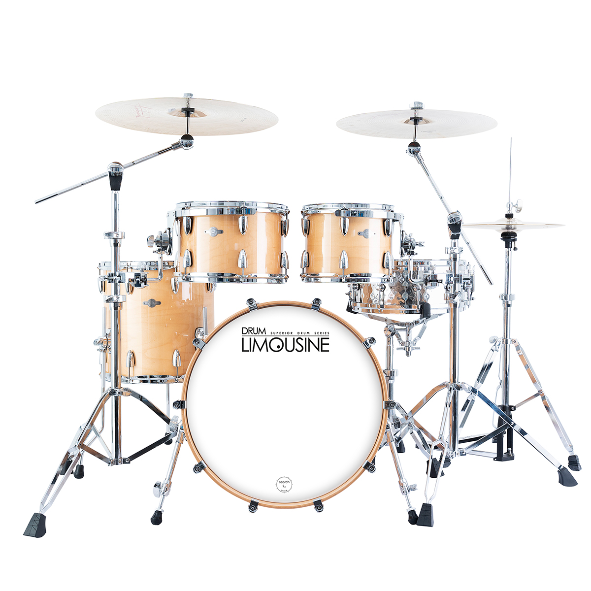 Drum Limousine Superior 20 Na Trommesæt Natural Maple