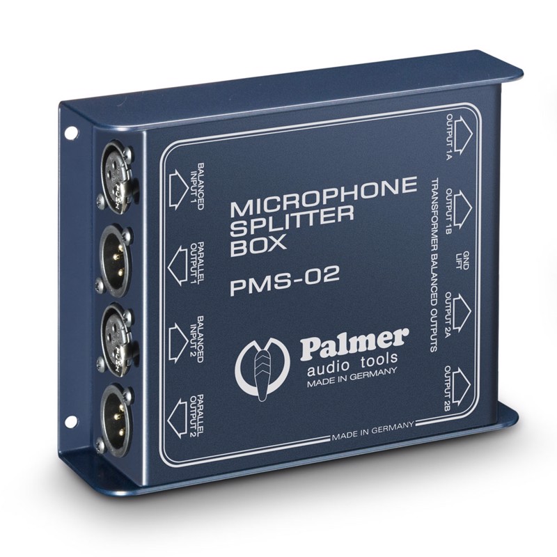 Dual Channel Microphone Splitter Palmer Pro
