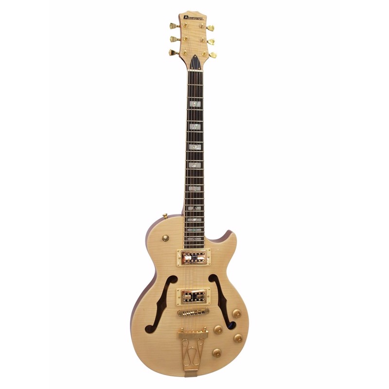 Elguitar Les   Style Dimavery Lp-600  Natur