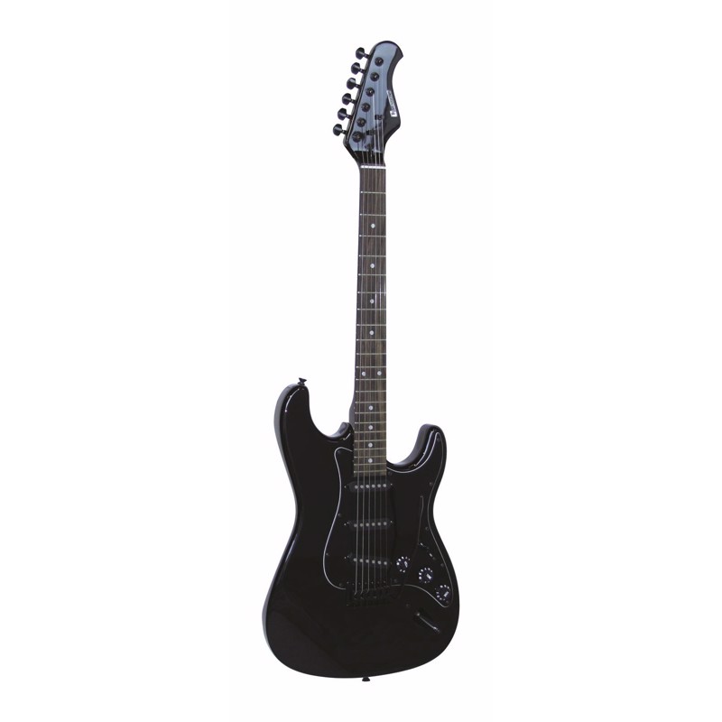 Elguitar Strat Style Dimavery St-203  Goth Sort