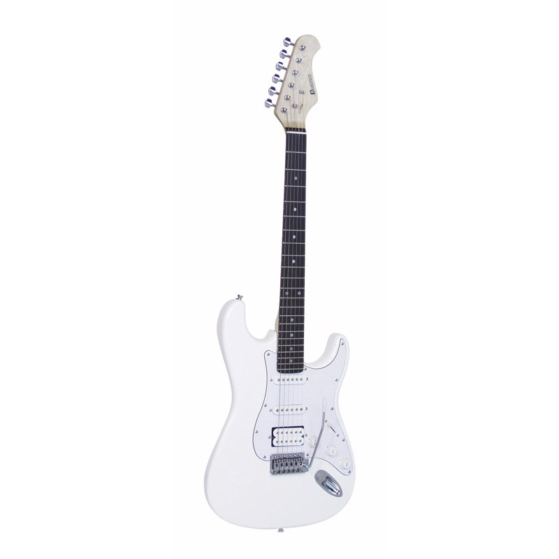 Elguitar Strat Style Dimavery St-312  Hvid