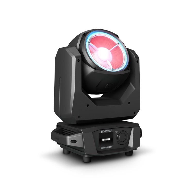 Endless Rotation Beam Moving Head With Led Ring Cameo