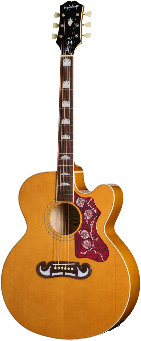 Epiphone  -200 Ec Studio Ec Western Guitar Natural
