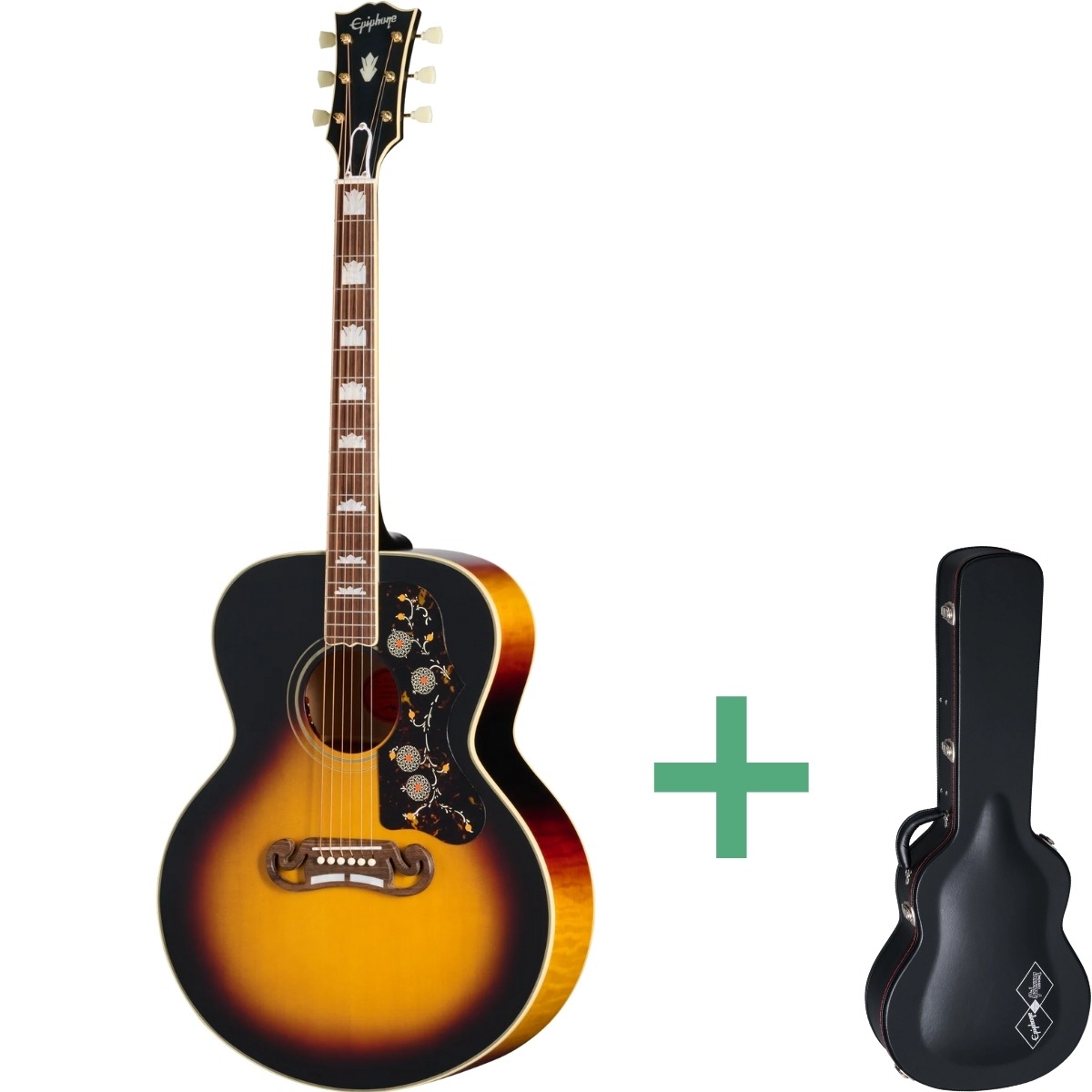Epiphone 1957 Sj-200 Reissue Western-guitar Vintage Sunburst