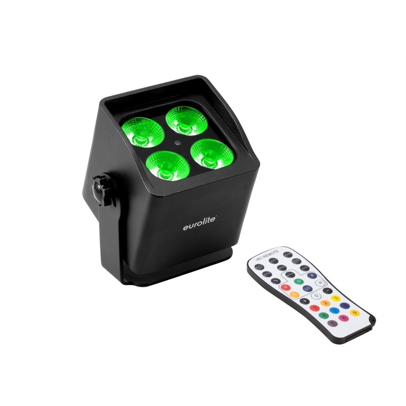 Eurolite Akku Mini Ip Up-  Qcl Spot Mk2        Watt Rgbw  Ip65    Ir Remote