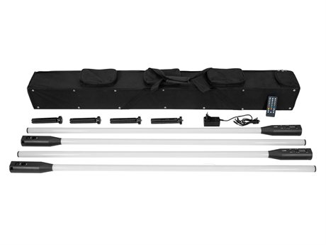 Eurolite Akku Slim Tube Air Set    Batteridrevne Effektrør Med 32 Pixels  Airw