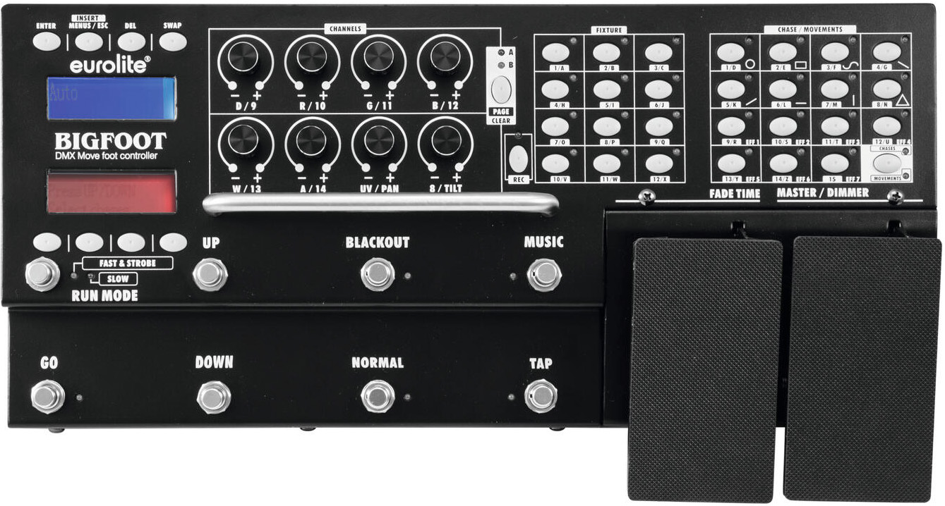 Eurolite Dmx Move Bigfoot Foot Controller 192 Dmx Styring