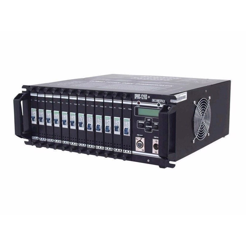 Eurolite Dpmx-1216   Dmx Dæmper Til 12   Schuko Udtag