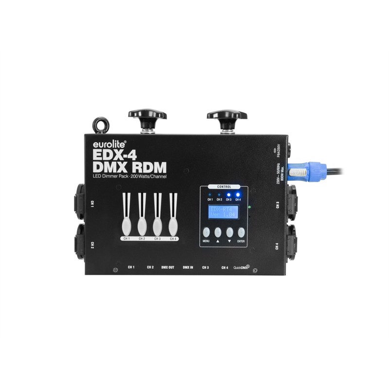 Eurolite Edx-  Dmx Rdm Led Dimmer Pack