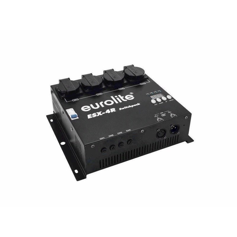Eurolite Esx-4r Dmx Rdm Switch Pack    Amp Pr  Kanal