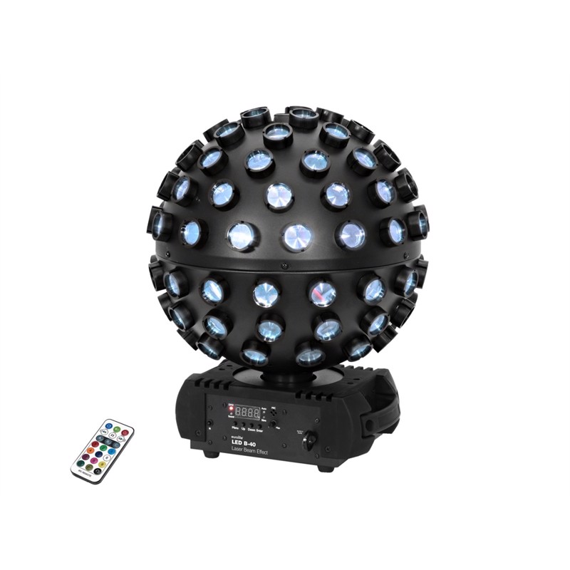 Eurolite Led  -40 Led Effekt Med Rgbw Farvemix Og Laser