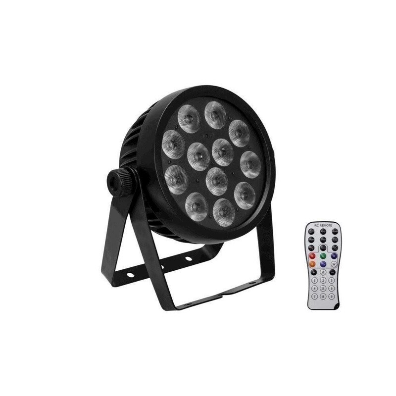 Eurolite Led 7c-12 Silent Slim Spot Rgba Cw Ww Uv Leds  7in1