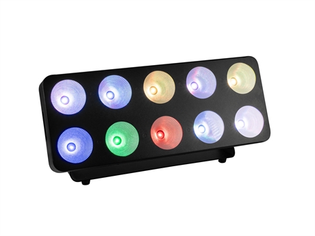 Eurolite Led Pixel Matrix Panel 2x5 Matrix-spotlight Med 10x12watt Rgb Ww-leds  Pixelstyring